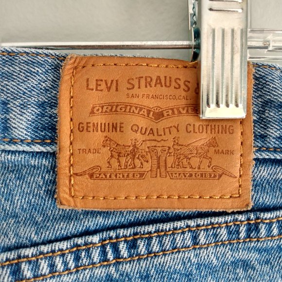 Levi's Wedgie Straight Leg Jeans Size 29 - Picture 4 of 8